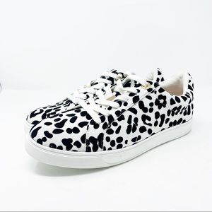 Topshop Platform Sneaker Leopard Cabo 8.5, 39